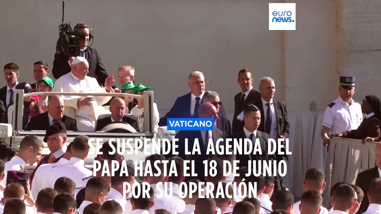 Termina sin complicaciones la operación de papa Francisco por  una hernia abdominal