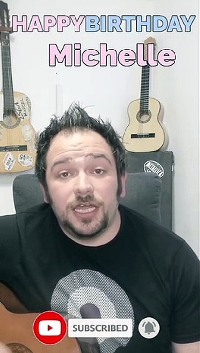 Happy Birthday, Michelle! Geburtstagsgrüße an Michelle