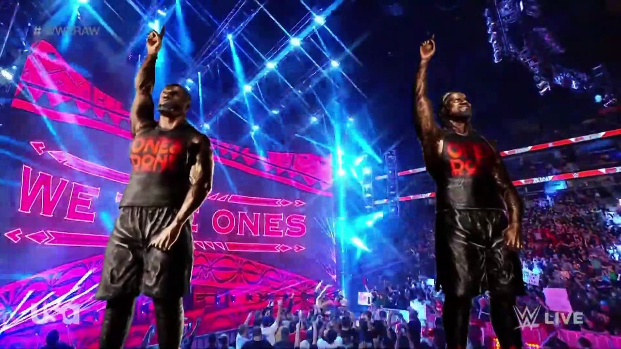 The Bloodline Entrance on Raw: WWE Raw, Jan. 2, 2023