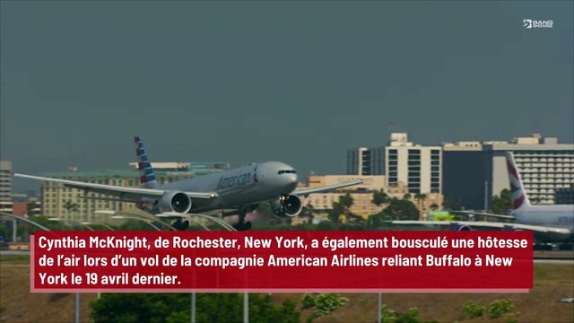 Une passagère sème le chaos à bord d’un vol en crachant sur un autre passager !