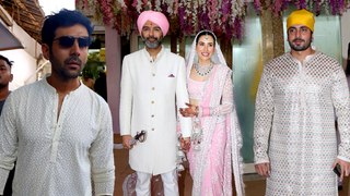 Kartik Aaryan, Sunny Singh Attend Wedding Of Pyaar Ka Punchnama Actress