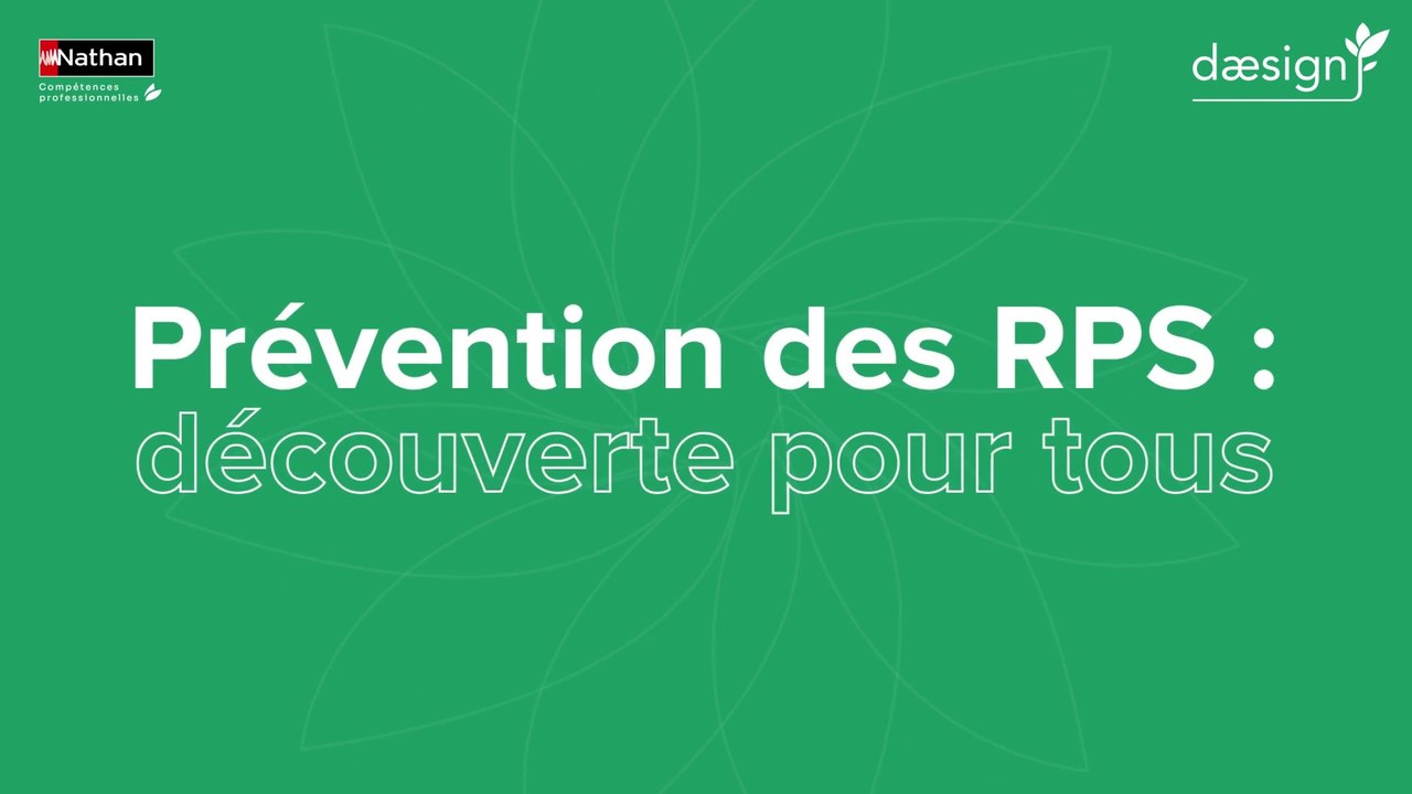 Prévention des RPS : découverte pour tous - Teaser FR