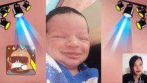 Babies Reaction - Cute Newborn Babies making jokes to make the whole family laugh