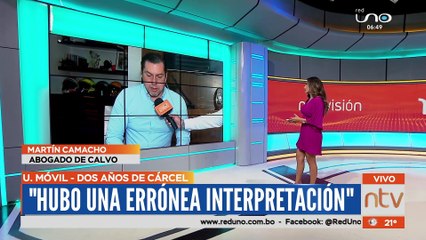 Abogado cuestiona sentencia contra el exlíder cívico Calvo