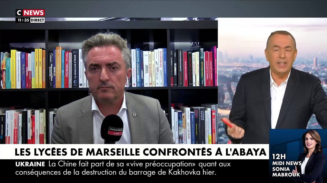 Regardez la colère du sénateur Stéphane Ravier dans "Morandini Live" contre les tenues islamiques: "La France c'est le pays des abbayes et pas des abayas !" - VIDEO