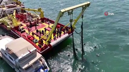 İstanbul çevresinde 9 yılda 334 bin metrekare hayalet ağ temizlendi