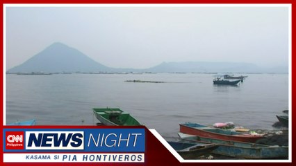 Walang klase sa ilang bayan sa Batangas dahil sa usok mula sa Taal volcano