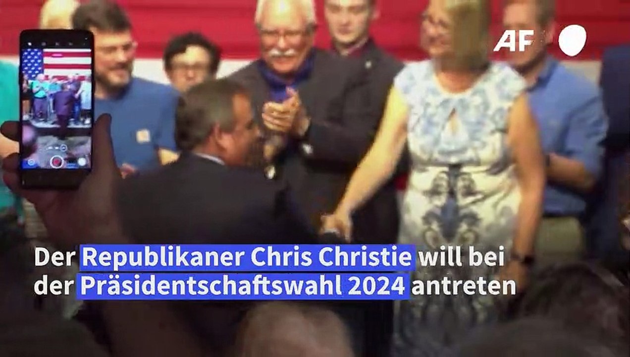 Ex-Trump-Verbündeter Christie will bei US-Präsidentschaftswahl antreten