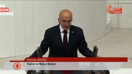 Hazine ve Maliye Bakanı Mehmet Şimşek, yemin etti