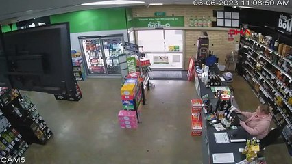 Avustralya'da İçki Dükkanına Giren Soygun Girişimi