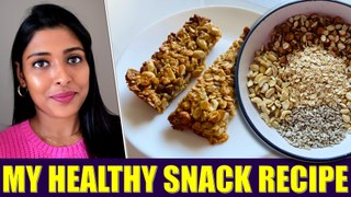 Quick and Healthy Snack Recipe | Protein Energy Bar | Gayathri Reddy