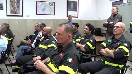 Vigili del Fuoco, presentato il nuovo comandante