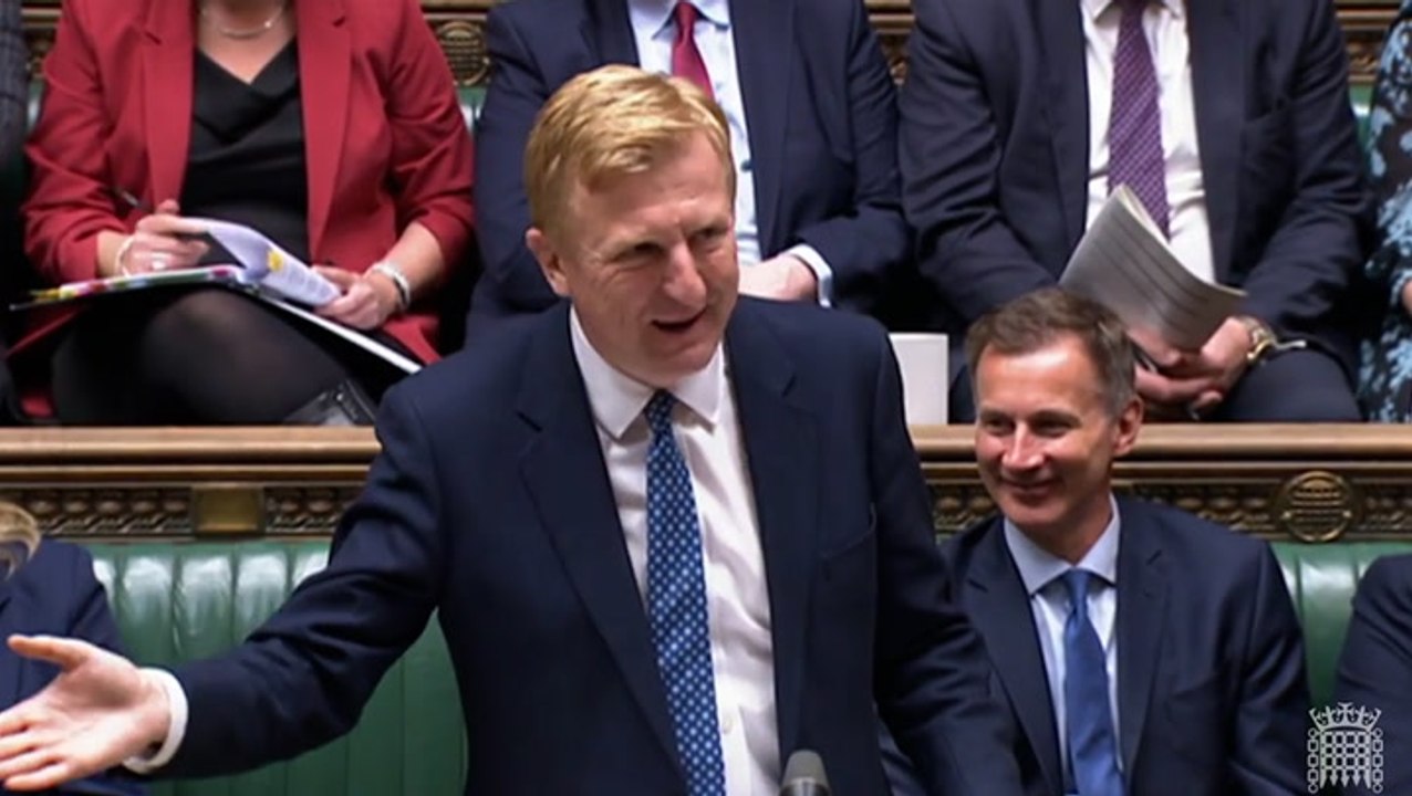 Oliver Dowden jokes he will take ‘no lectures’ from SNP on wastefulness during PMQs