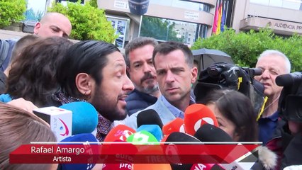 Rafael Amargo dice que se colocó "lo que había no se dónde" en su piso