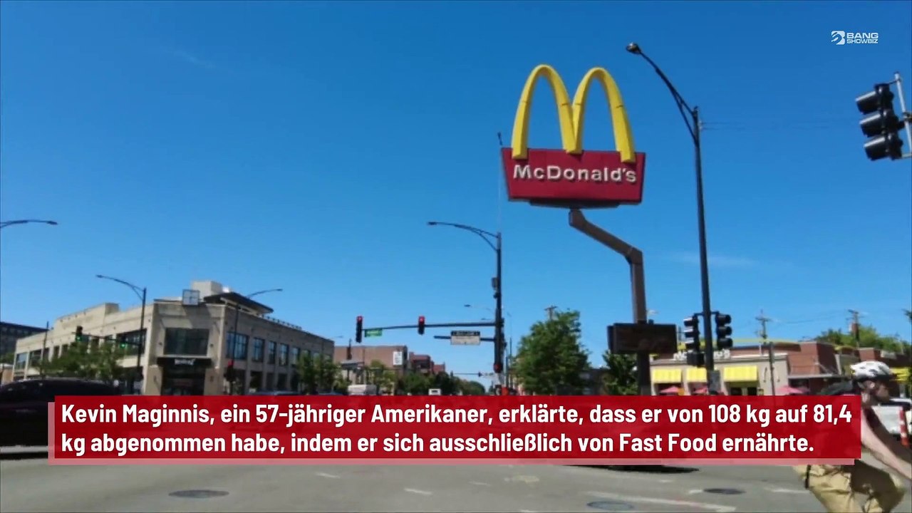 26 Kg weniger bei dreimonatiger McDonald’s-Ernährung