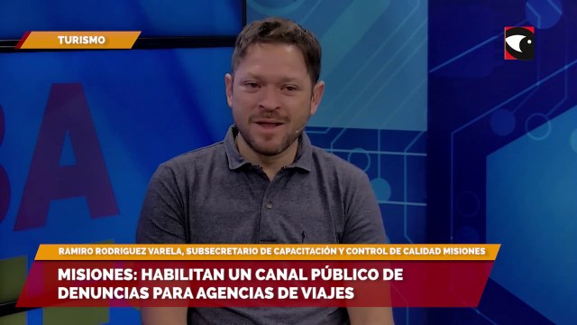 Ramiro Rodriguez Varela, contó que el botón de denuncias de acceso público para agencias de viajes , busca promover transparencia y responsabilidad en el rubro