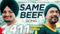 Same Beef Song | BOHEMIA | Ft. Sidhu Moose Wala | Byg Byrd | Punjabi