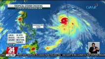 Lalo pang lumakas ang Bagyong Chedeng habang mabagal na kumilos sa karagatan; posible pa itong itaas sa typhoon category - Weather update today (June 7, 2023) | 24 Oras