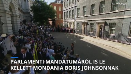 Lemond képviselői mandátumáról is Boris Johnson volt brit miniszterelnök