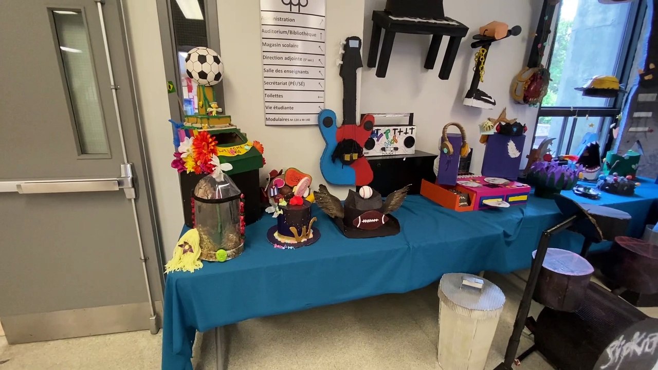 D'autres arts visuels des élèves de l'école Louis-Philippe-Paré