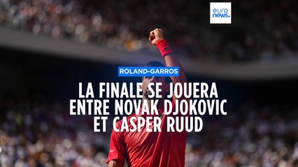 Roland-Garros : Casper Ruud rejoint Novak Djokovic en finale