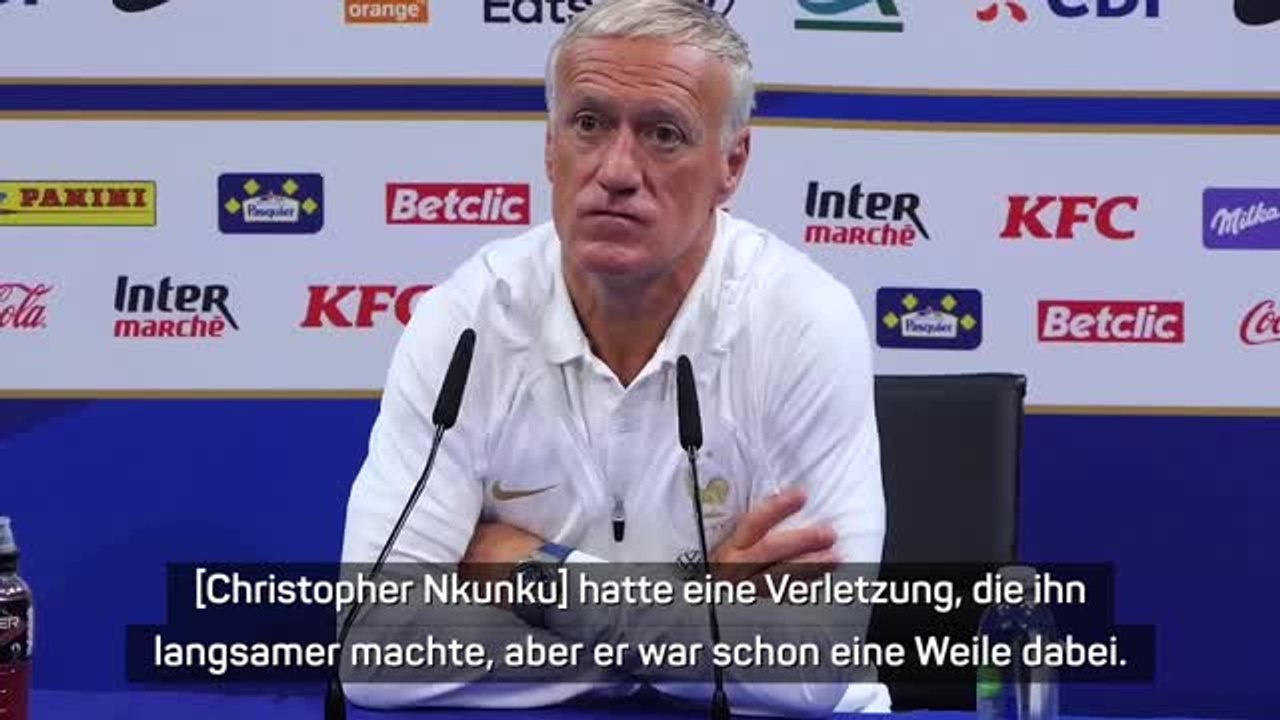 Deschamps zu Nkunku: Fortschritte bei Leipzig gemacht
