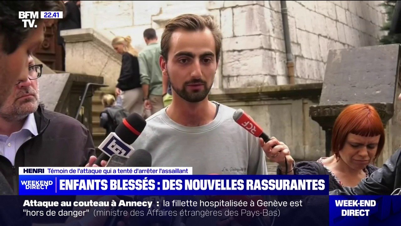 Annecy: Henri, "le héros au sac à dos"