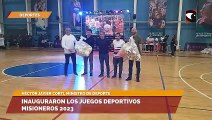 Inauguraron los Juegos Deportivos Misioneros 2023