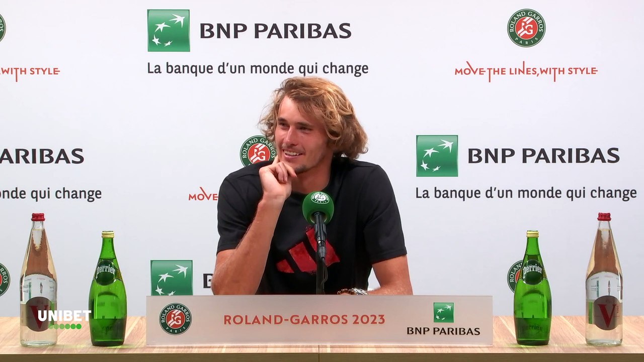 Roland-Garros 2023 - Alexander Zverev : "I had a physical problem and against Casper Ruud you have to run a lot"