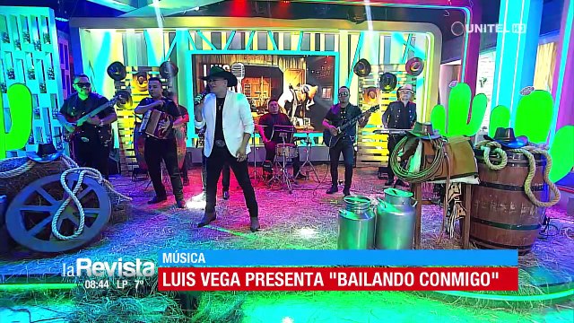 Luis Vega, el artista del momento, encendió la chispa del ‘finde’ en La Revista