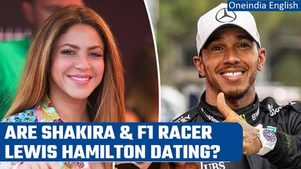 Shakira & F1 racer Lewis Hamilton spark dating rumors with their recent outings | Oneindia News