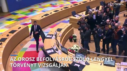 Kötelezettségszegési eljárás indult az orosz befolyást vizsgáló lengyel jogszabály miatt