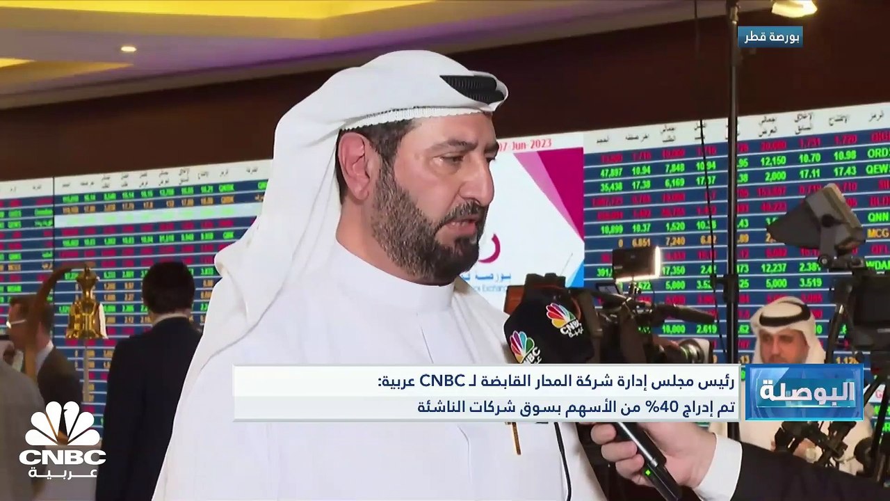 رئيس مجلس إدارة شركة المحار القابضة لـ CNBC عرب...