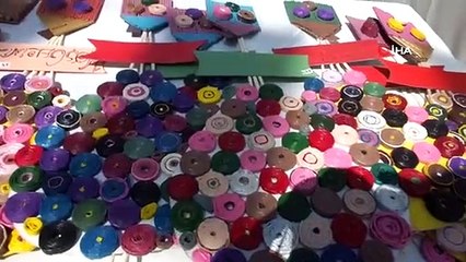 Balıkesir'de Özel Öğrencilerin Elişi ve Resim Sergisi Açıldı