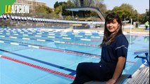 Fernanda Granillo, nadadora invidente que lucha por llegar a panamericanos