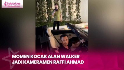 Momen Kocak Alan Walker Jadi Kameramen Raffi Ahmad