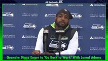 Seahawks S Quandre Diggs Eager to 'Go Back to Work' With Jamal Adams