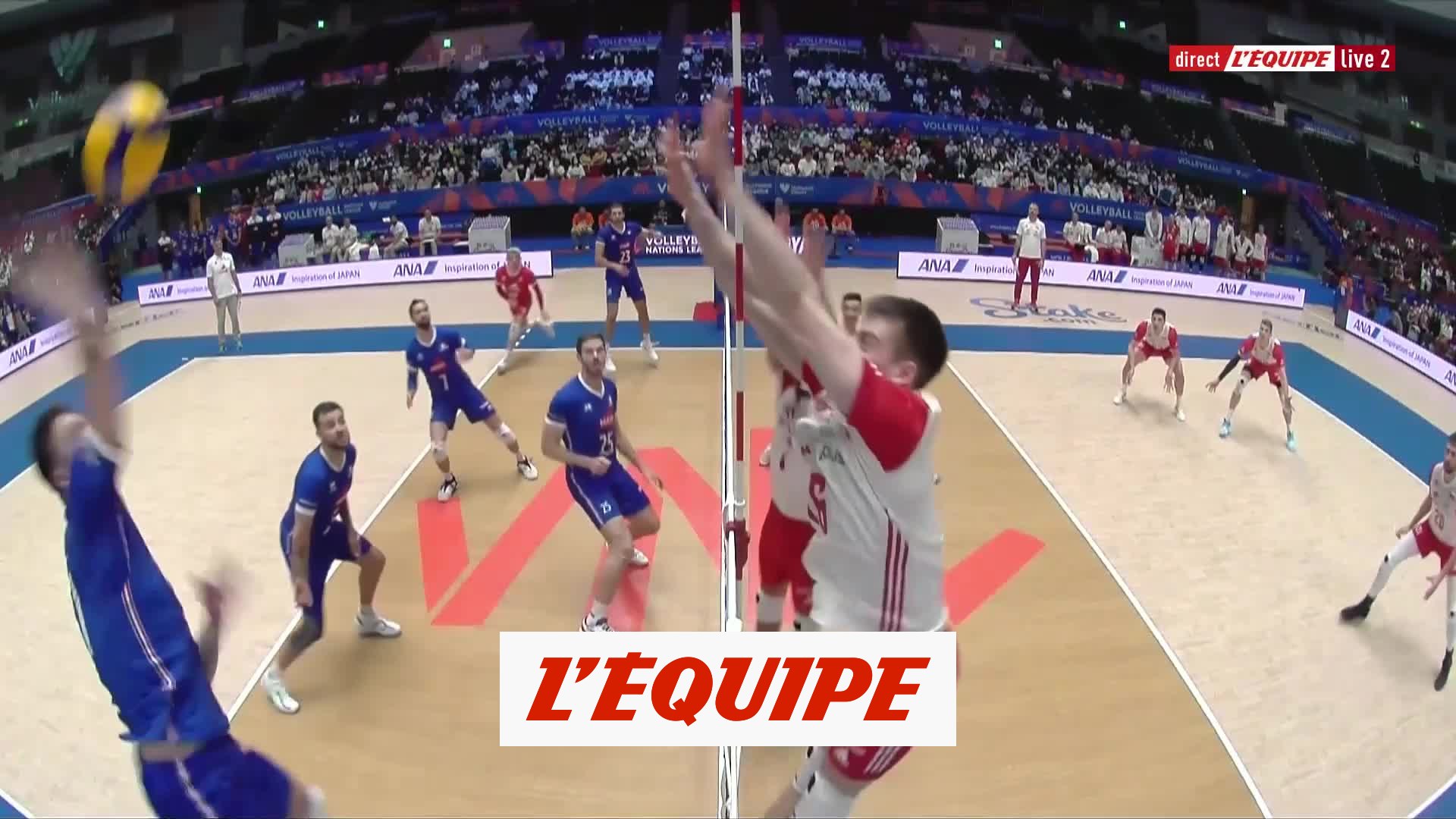 Le résumé de Pologne - France - Volley - Ligue des nations - Vidéo  Dailymotion
