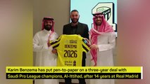Benzema signs for Saudi Pro League champions Al-Ittihad