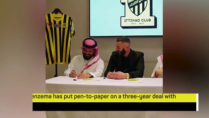 Benzema signs for Saudi Pro League champions Al-Ittihad