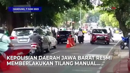 Tilang Manual di Jawa Barat, Polisi Tindak Ratusan Pelanggar