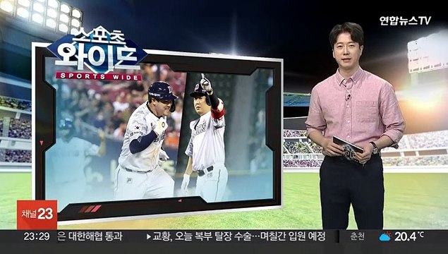 양의지 동점타-양석환 역전타…두산, 짜릿한 역전승