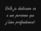 Dedicasse a une personne que j'aime
