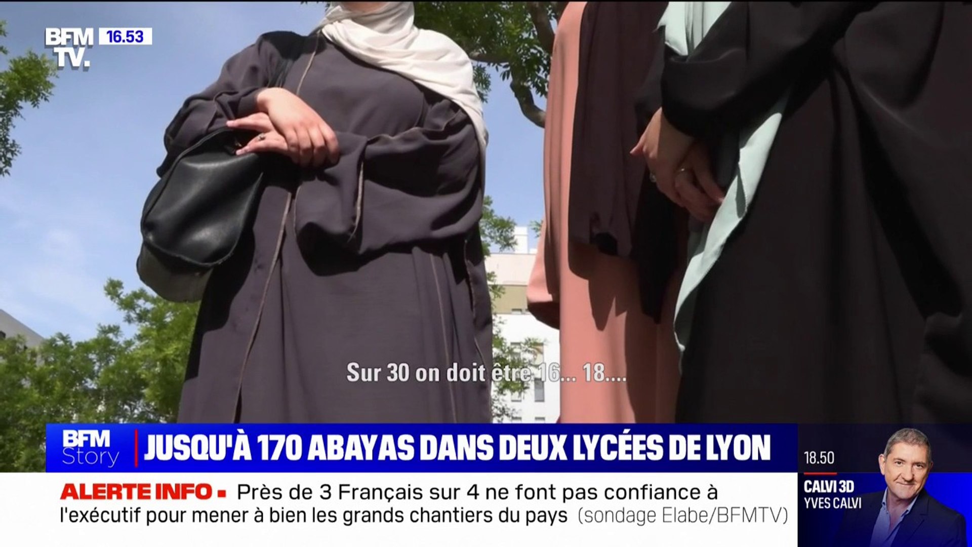 Laïcité à l'école: jusqu'à 170 abayas dans deux lycées de Lyon - Vidéo  Dailymotion