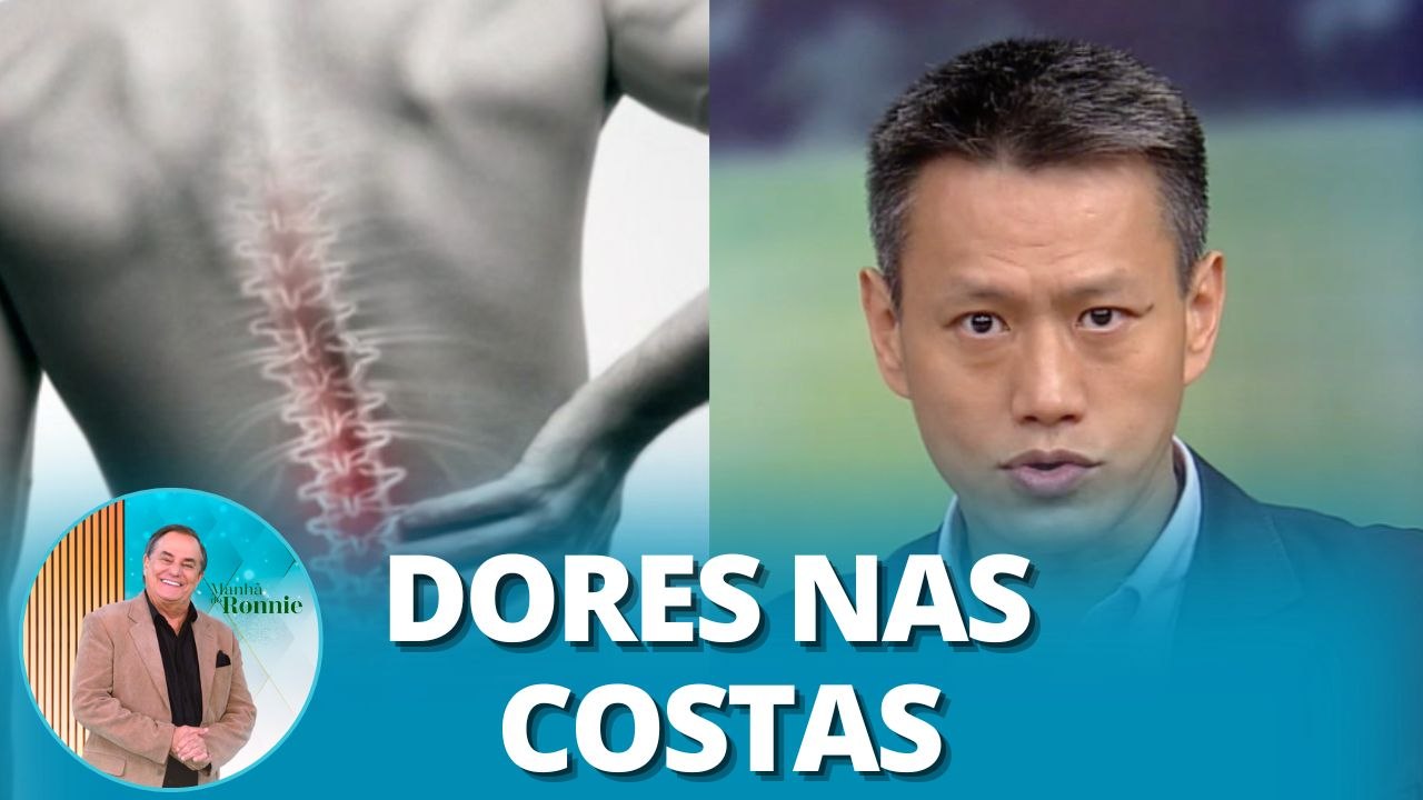 Saiba os sintomas de problemas na coluna: “Dor...