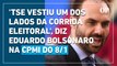 Bolsonaro x TSE: Eduardo diz que Tribunal 'vestiu um dos lados' nas eleições