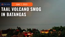Taal volcanic smog hits parts of Batangas as sulfur dioxide spikes