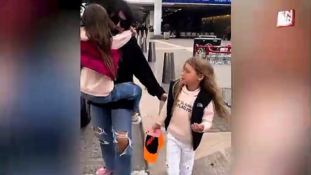 Wanda Nara, çocuklarıyla hasret giderdi