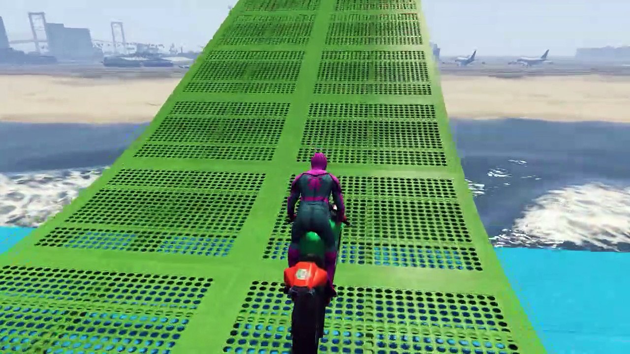 GTA V Epic New Stunt Race For Car Racing Challenge by Trevor