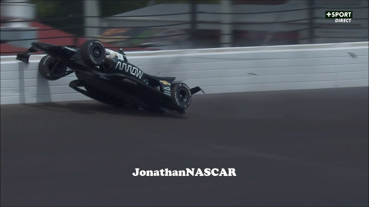 O'Ward Big Crash Indianapolis 500 2023 IndyCar